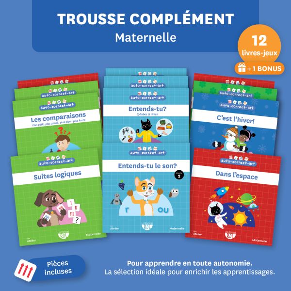 Auto-Correct-Art - Trousse complément - Maternelle