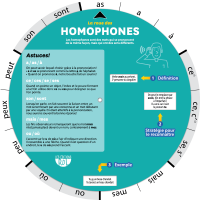 La roue des homophones - Recto